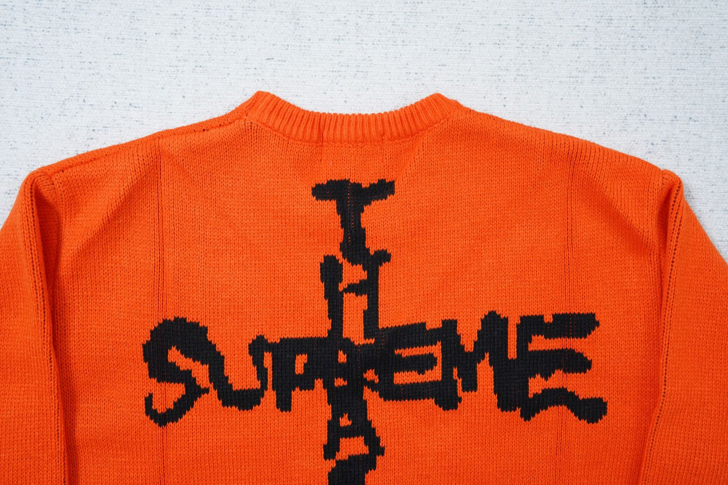 Supreme sweater orange