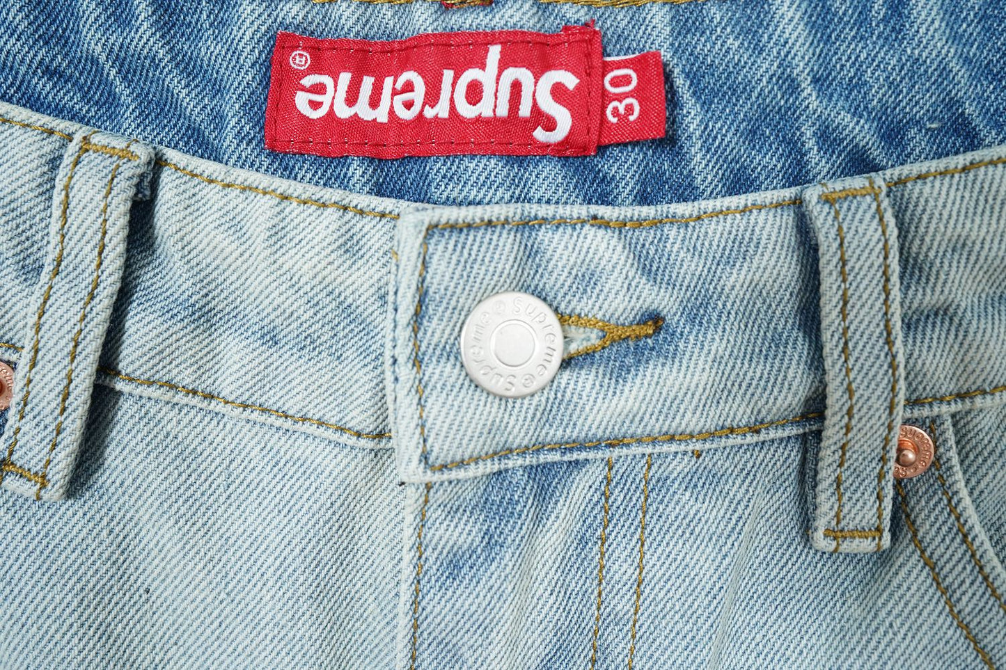 Supreme Jeans Basic Washed