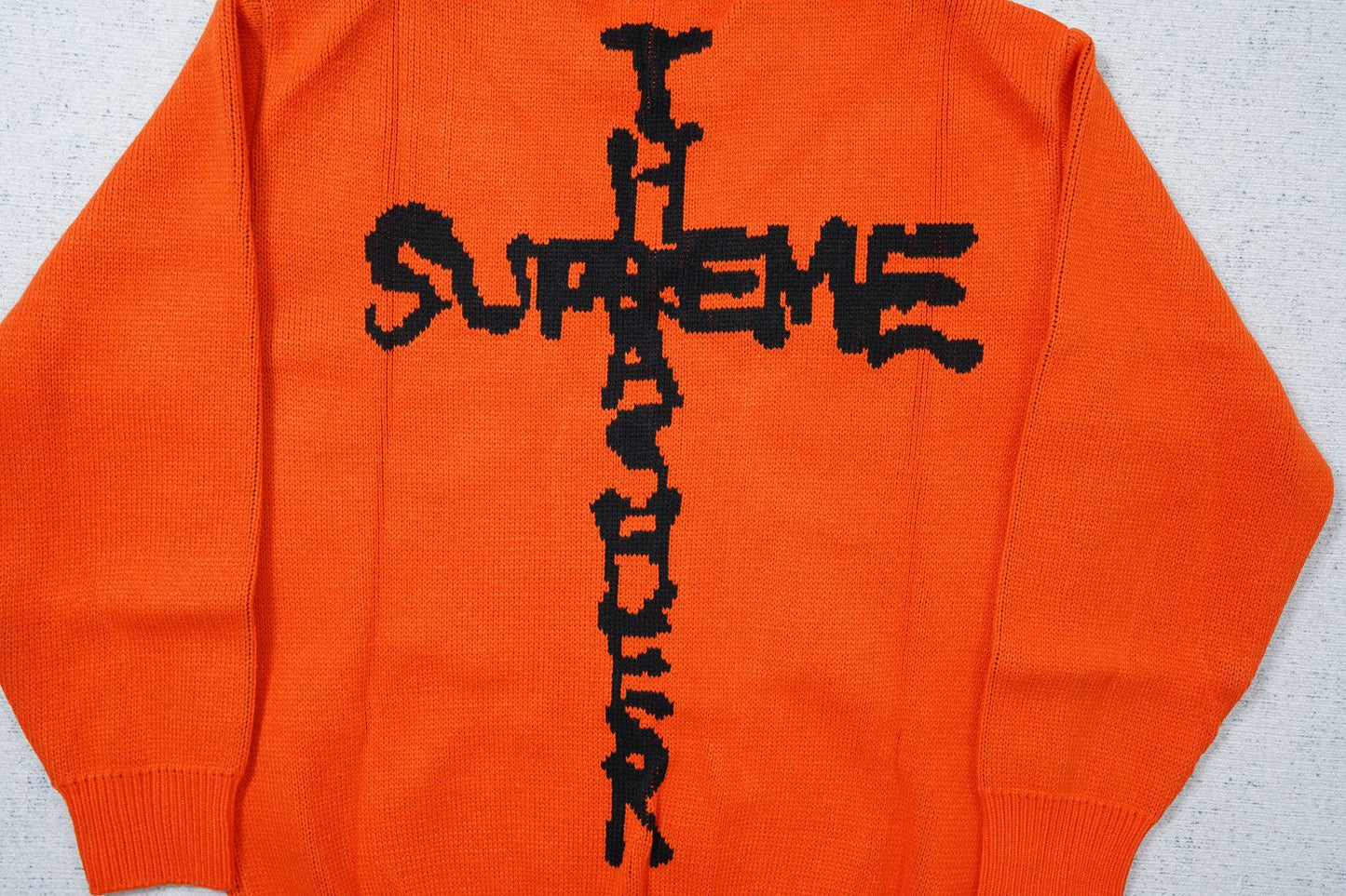 Supreme sweater orange