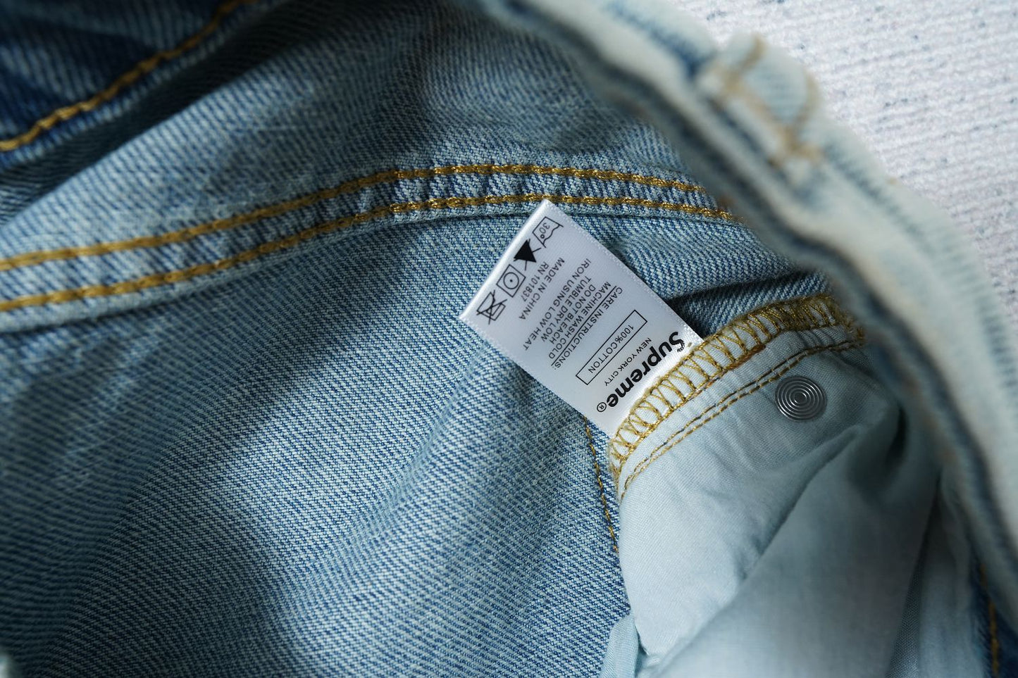 Supreme Jeans Basic Washed