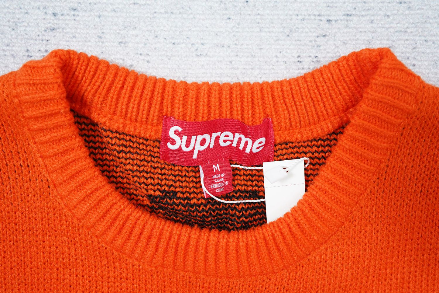 Supreme sweater orange
